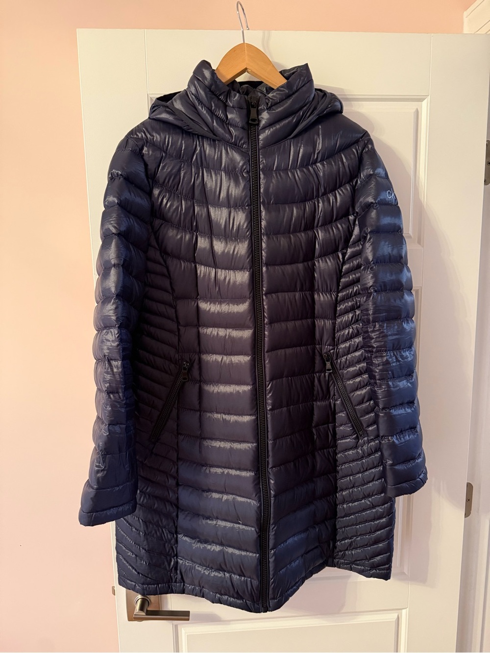 Calvin Klein Women’s XL Ultralight Hooded Puffer Coat women - Picture 2 of 9
